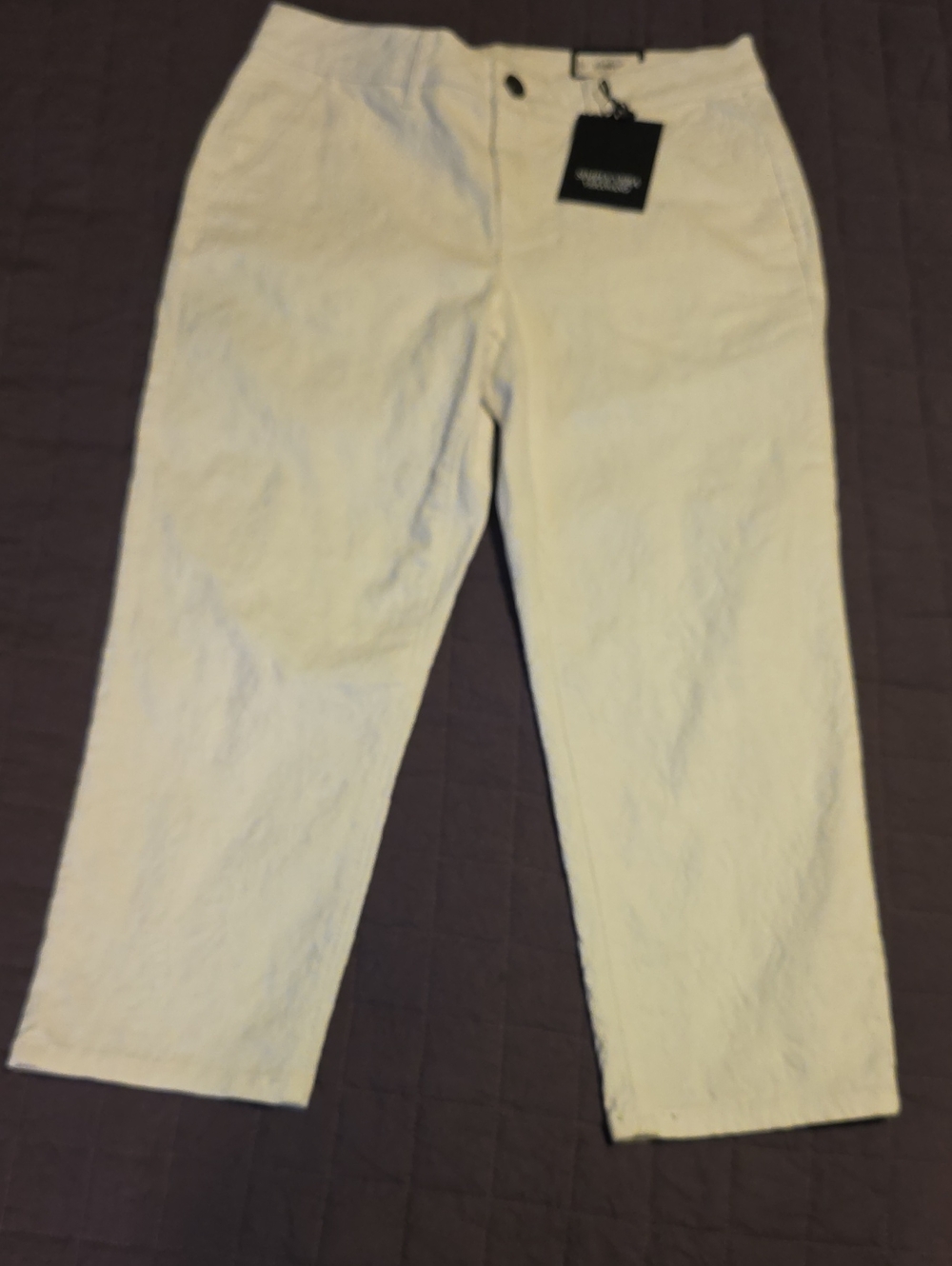 Simply Vera Vera Wang White Capri